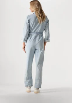 blauwe by-bar jumpsuit louise denim suyit