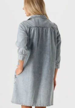 blauwe by-bar mini jurk flynt denim dress