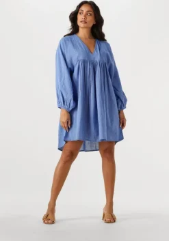 blauwe by-bar mini jurk philou athia dress