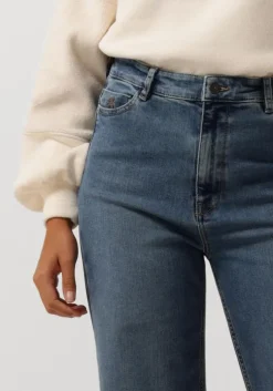 blauwe by-bar straight leg jeans lina mj pant