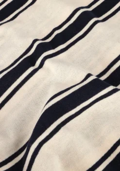 blauwe by-bar t-shirt mason stripe top