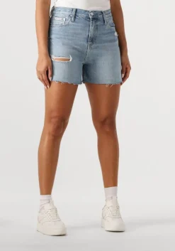 blauwe calvin klein shorts mom short