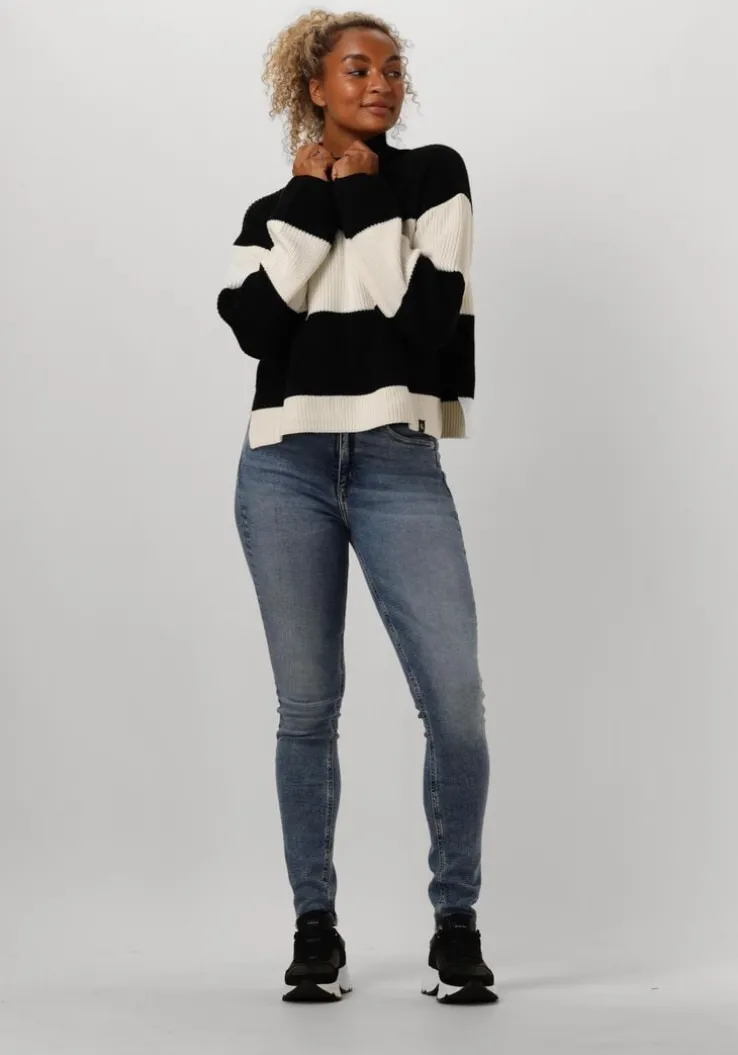 blauwe calvin klein skinny jeans high rise skinny