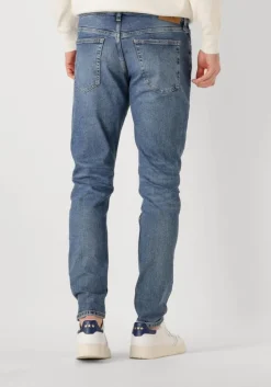 blauwe calvin klein slim fit jeans slim taper