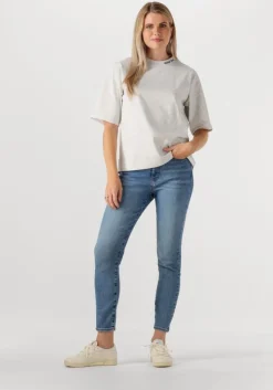 blauwe calvin klein slim fit jeans hgh rs sknny ankl