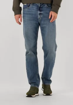 blauwe calvin klein straight leg jeans stndrd strght tinted ck stone jeans