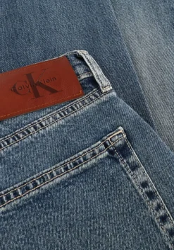 blauwe calvin klein straight leg jeans stndrd strght tinted ck stone jeans
