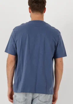 blauwe calvin klein t-shirt ck applique tee