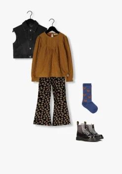 blauwe carlijnq sokken knee socks - hearts