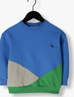 blauwe carlijnq sweater basic-sweater