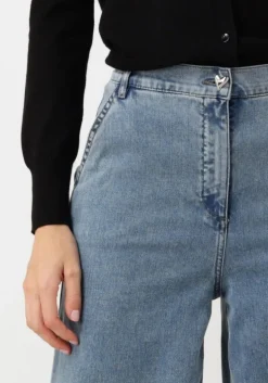 blauwe caroline biss straight leg jeans 4500