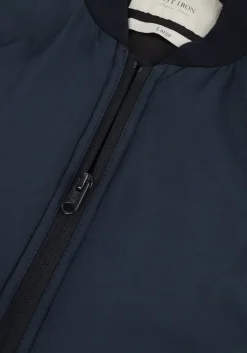 blauwe cast iron jack bomber jacket throttle barker