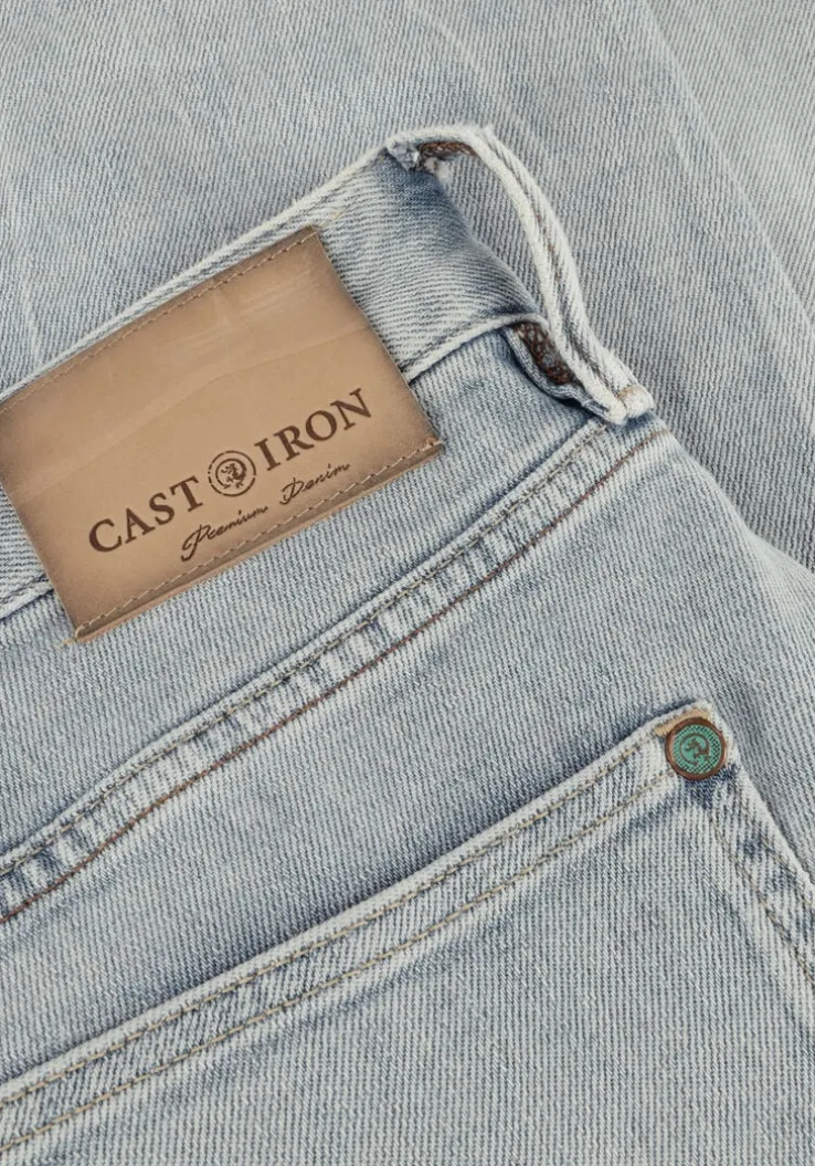 blauwe cast iron straight leg jeans valver regular urban outcast indigo