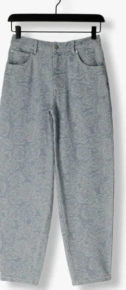 blauwe catwalk junkie barrel jeans barrel fit jeans