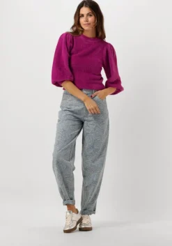 blauwe catwalk junkie barrel jeans barrel fit jeans