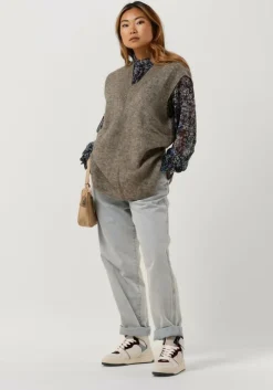 blauwe catwalk junkie blouses bl cloudy leaves