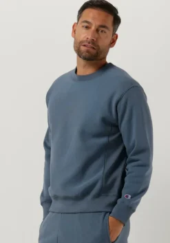 blauwe champion sweater crewneck sweatshirt
