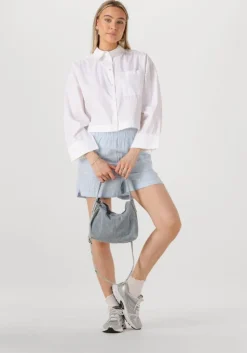 blauwe circle of trust korte broek gaby short stripe