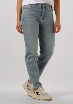 blauwe circle of trust mom jeans chloe dnm