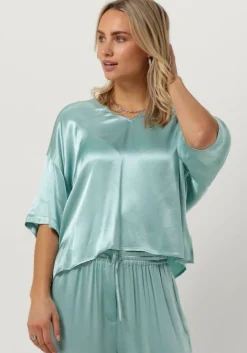 blauwe circle of trust t-shirt parker top