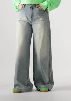 blauwe circle of trust wide jeans harley dnm