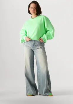 blauwe circle of trust wide jeans harley dnm