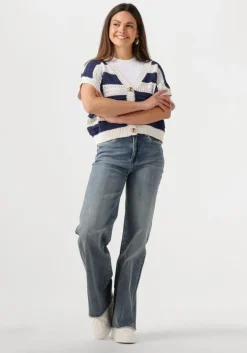 blauwe circle of trust wide jeans marlow dnm