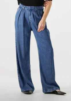 blauwe circle of trust wide jeans lori wide leg dnm