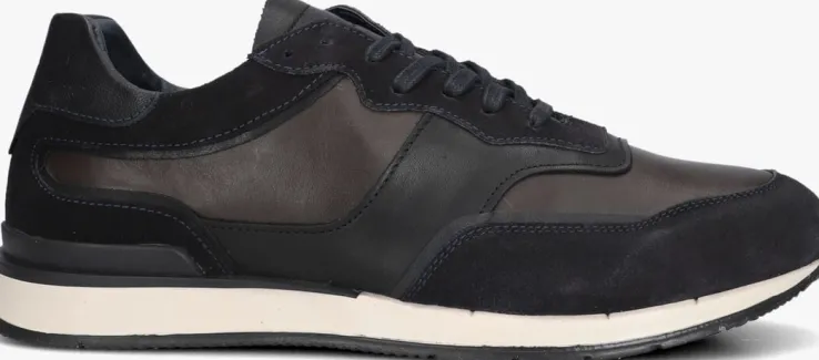 blauwe clay lage sneakers cl124h540