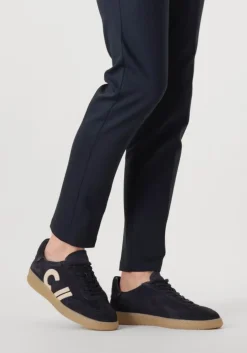 blauwe clay lage sneakers cl124h521