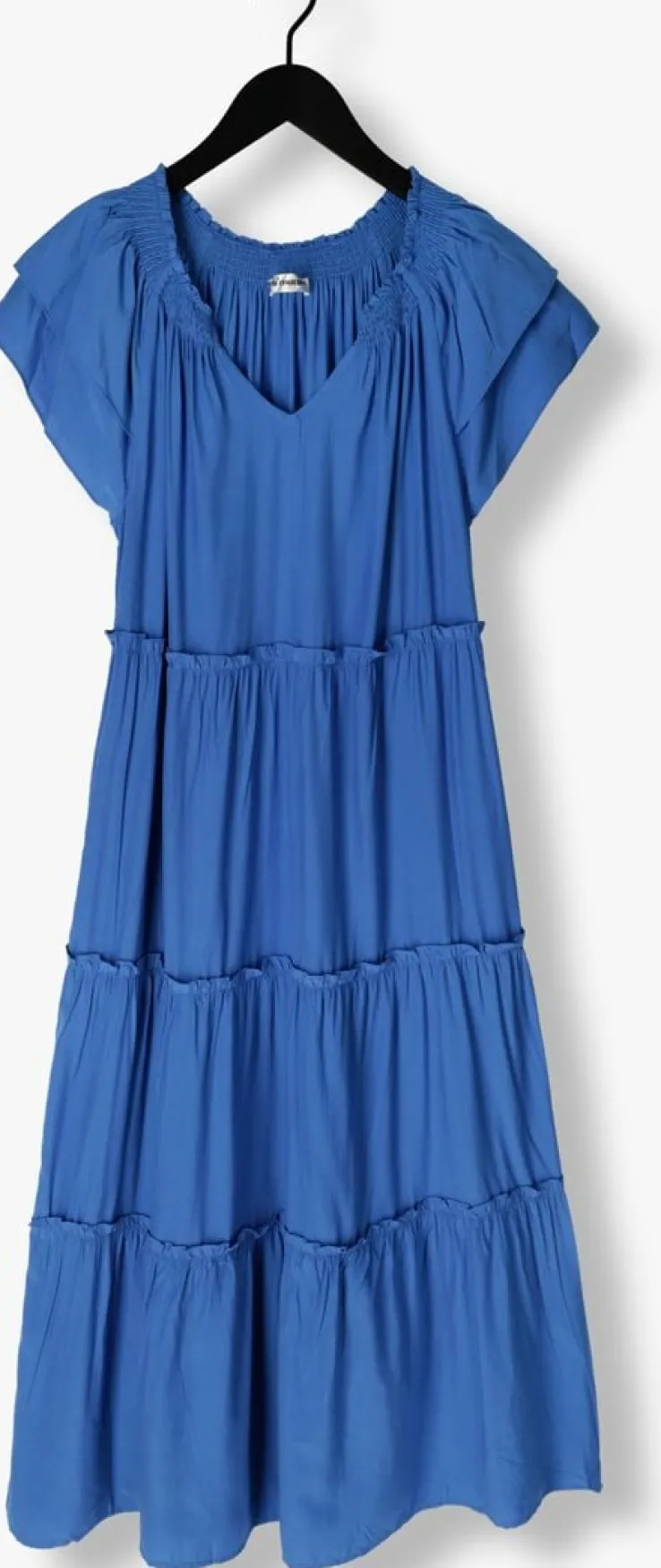 blauwe co'couture maxi jurk new sunrise dress