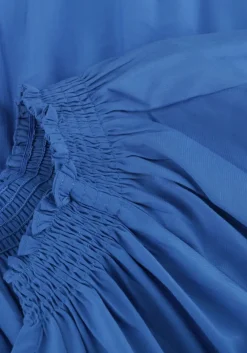 blauwe co'couture maxi jurk new sunrise dress