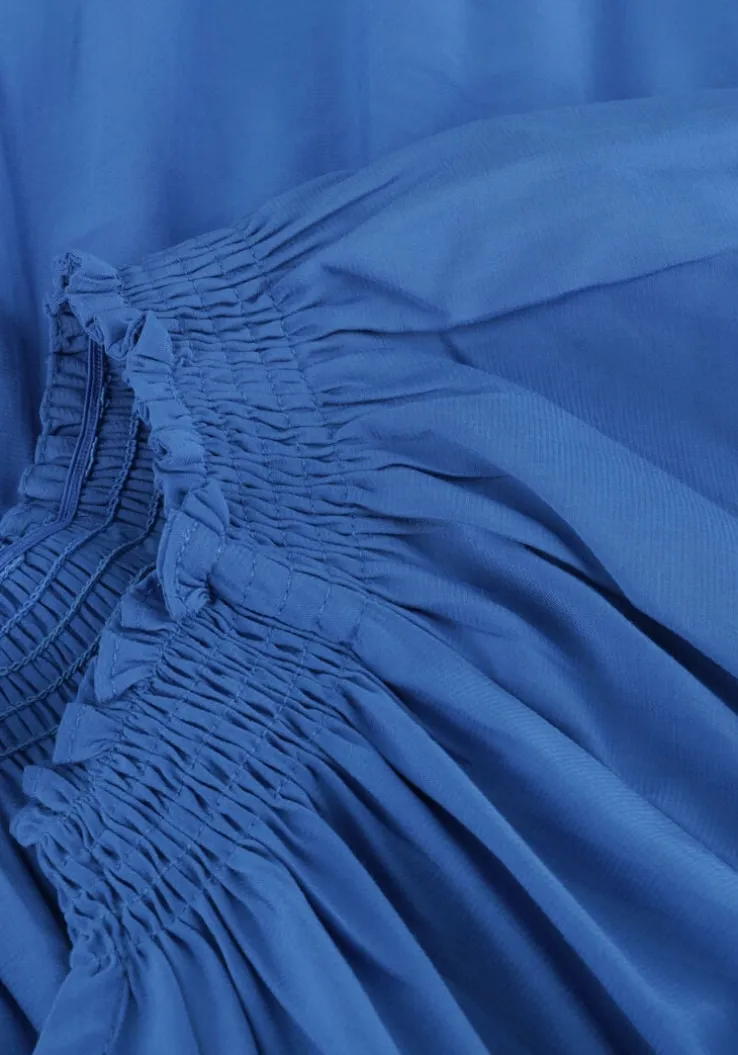 blauwe co'couture maxi jurk new sunrise dress