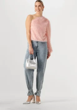 blauwe colourful rebel straight leg jeans gaias high rise wide leg denim pants