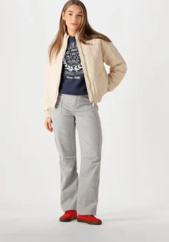 blauwe colourful rebel sweater college 1986 embro relaxed sweat