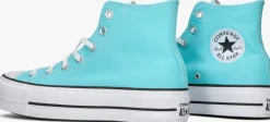 blauwe converse hoge sneakers chuck taylor all star lift