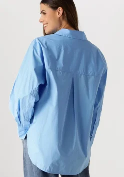 blauwe copenhagen muse blouses cmpoplin-shirt
