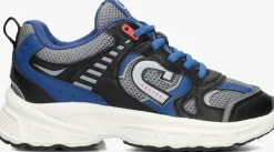 blauwe cruyff junior lage sneakers marti b