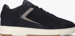 blauwe cycleur de luxe lage sneakers nd8