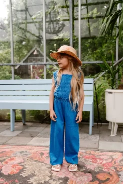 blauwe daily7 playsuits jumpsuit ruffle