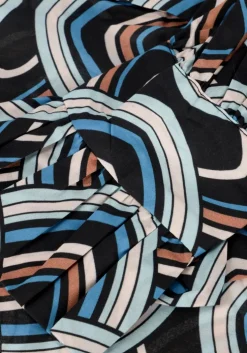 blauwe dea kudibal blouses mimi ns (co) - shirt with ruffles