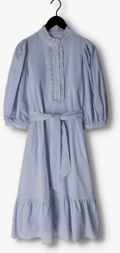 blauwe dea kudibal midi jurk my ns (co)