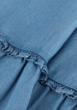 blauwe dea kudibal midi jurk silja ns (co) - dress with ruffles