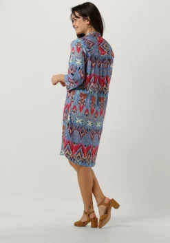 blauwe dea kudibal mini jurk kamille