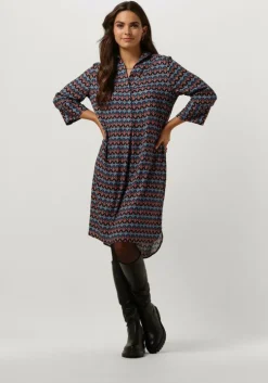 blauwe dea kudibal mini jurk kamille ev