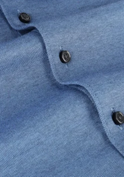 blauwe desoto casual overhemd casual kent 1/1