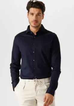 blauwe desoto luxury klassiek overhemd luxury hai 1/1