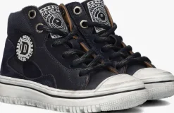 blauwe develab hoge sneaker 44301