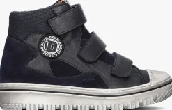 blauwe develab hoge sneakers 44303
