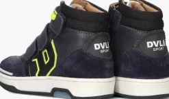 blauwe develab lage sneakers 44307